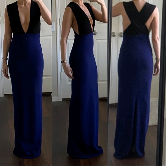 Solace London Dresses & Skirts - Solace London navy blue black Amara formal dress